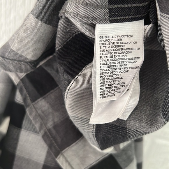 The North Face Men’s Arroyo Plaid Flannel Long Sleeve Button Down - Size Large - Picture 8 of 8